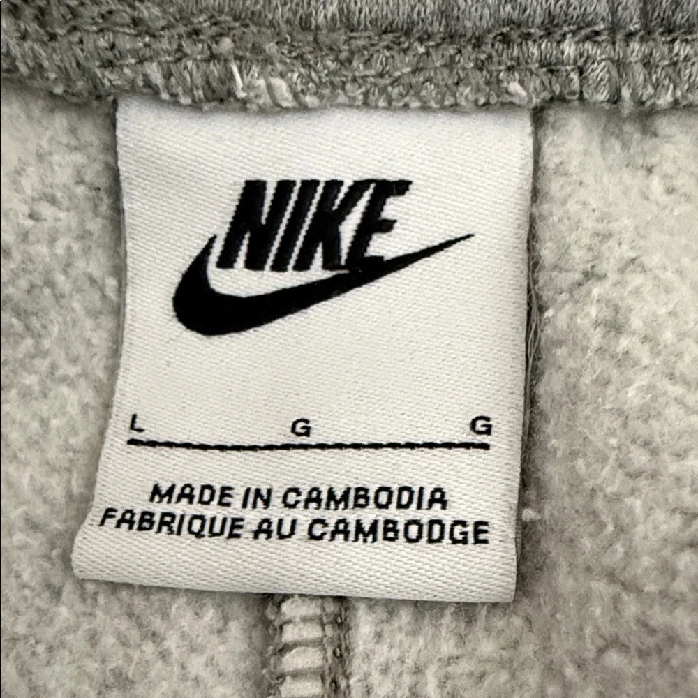 Nike Tech Gray Kids Cargo Joggers with side Pockets #457